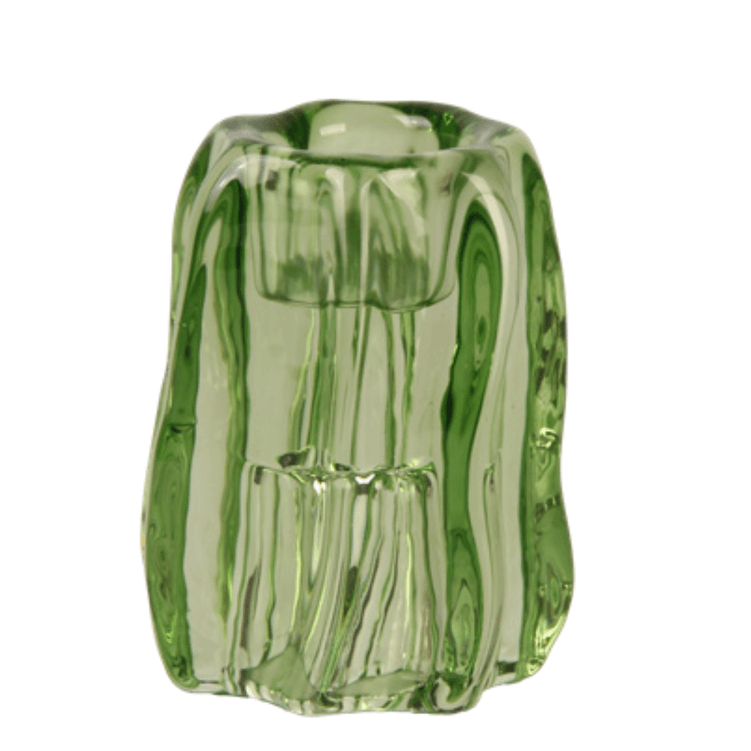 Porta Vela De Vidro Verde - Tuut Porta Vela De Vidro Verde - Tuut